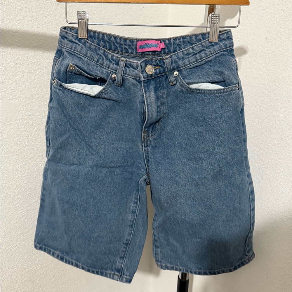 Edikted Classic Blue Denim Jeans